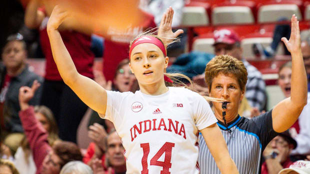 Sara Scalia celebrates